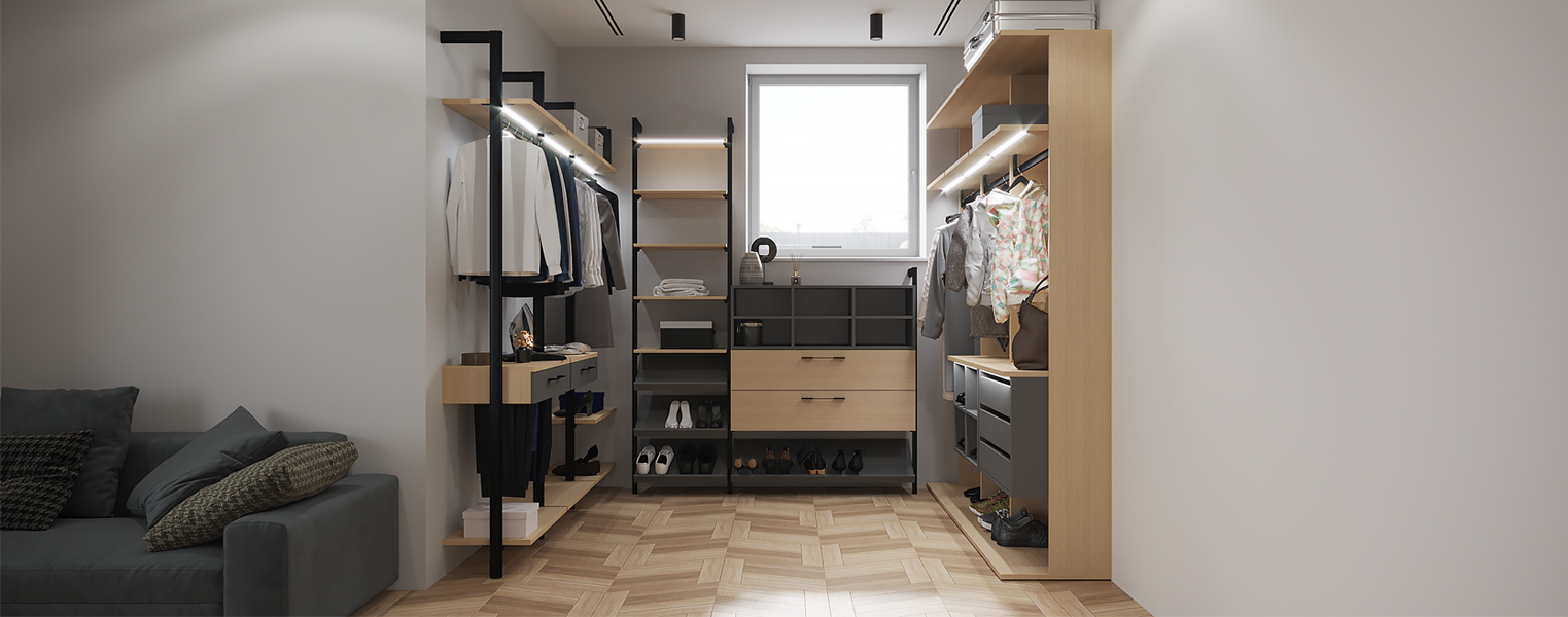 Гардеробная комната 3 - фото No 1