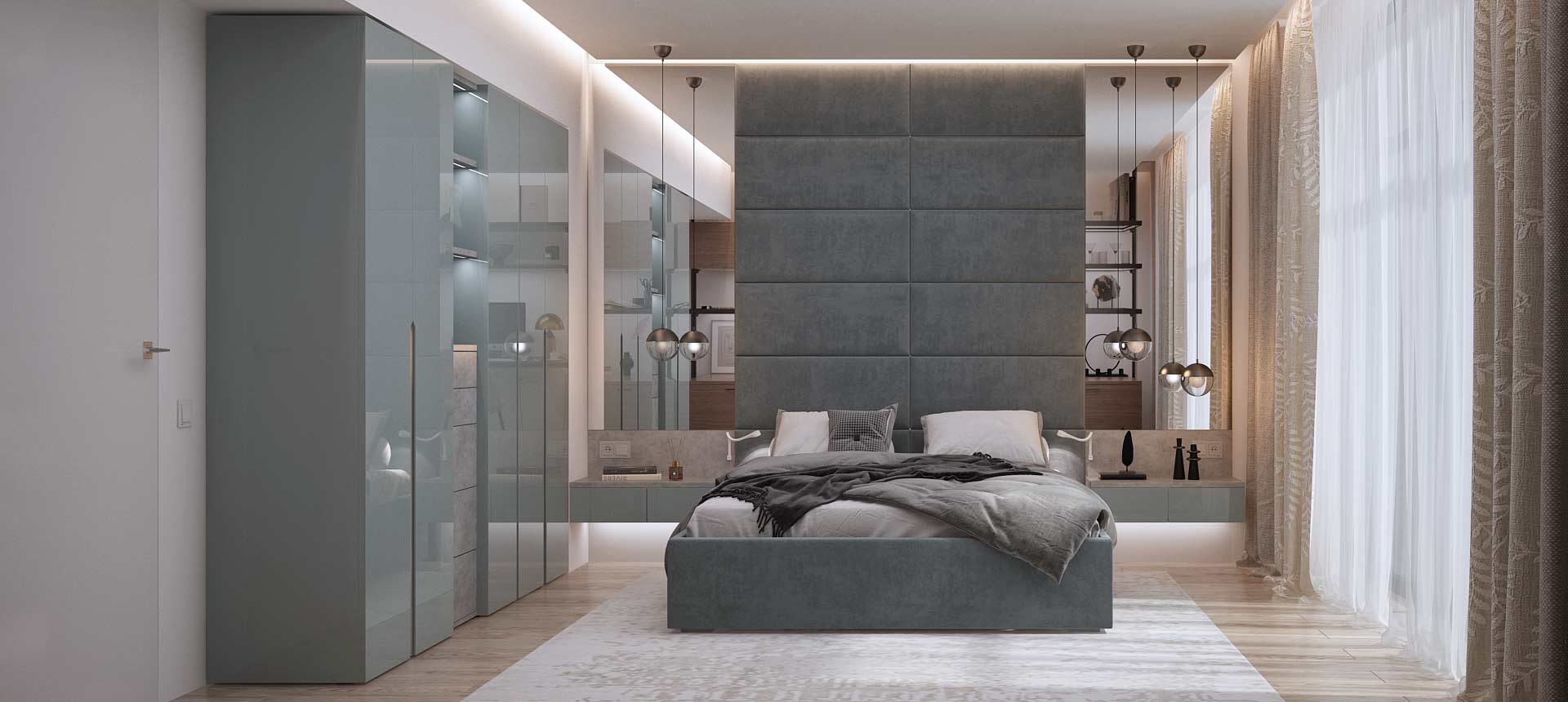 эмаль глянец цвет NCS S 2010-B / велюр VERONA цвет 37 