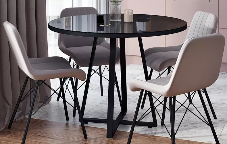 Кухонный стол Хаку круглый