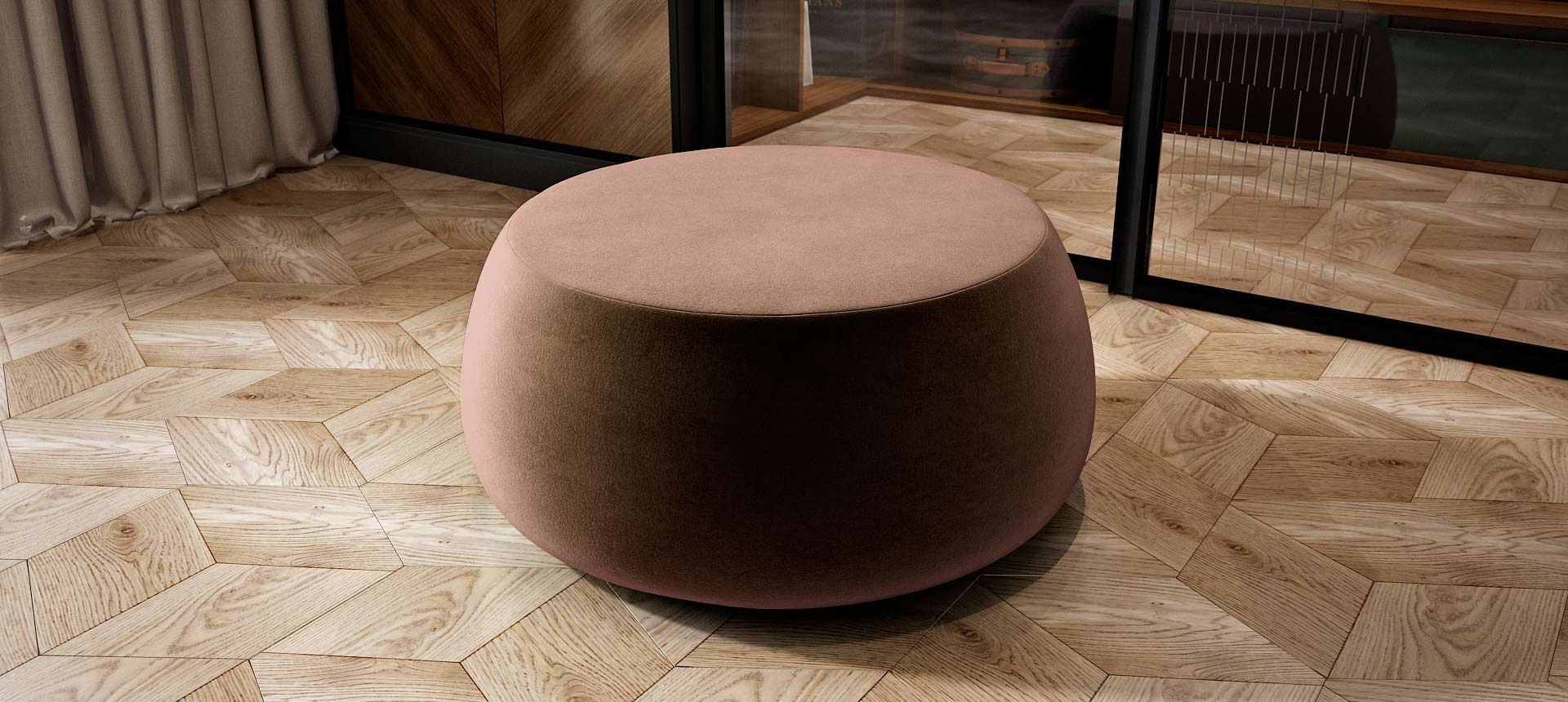 велюр Grand цвет 30 Bark