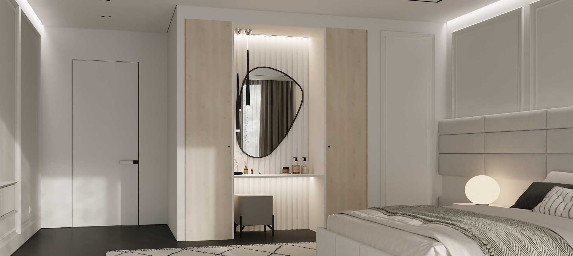 Сосна Аланд / Белый премиум 