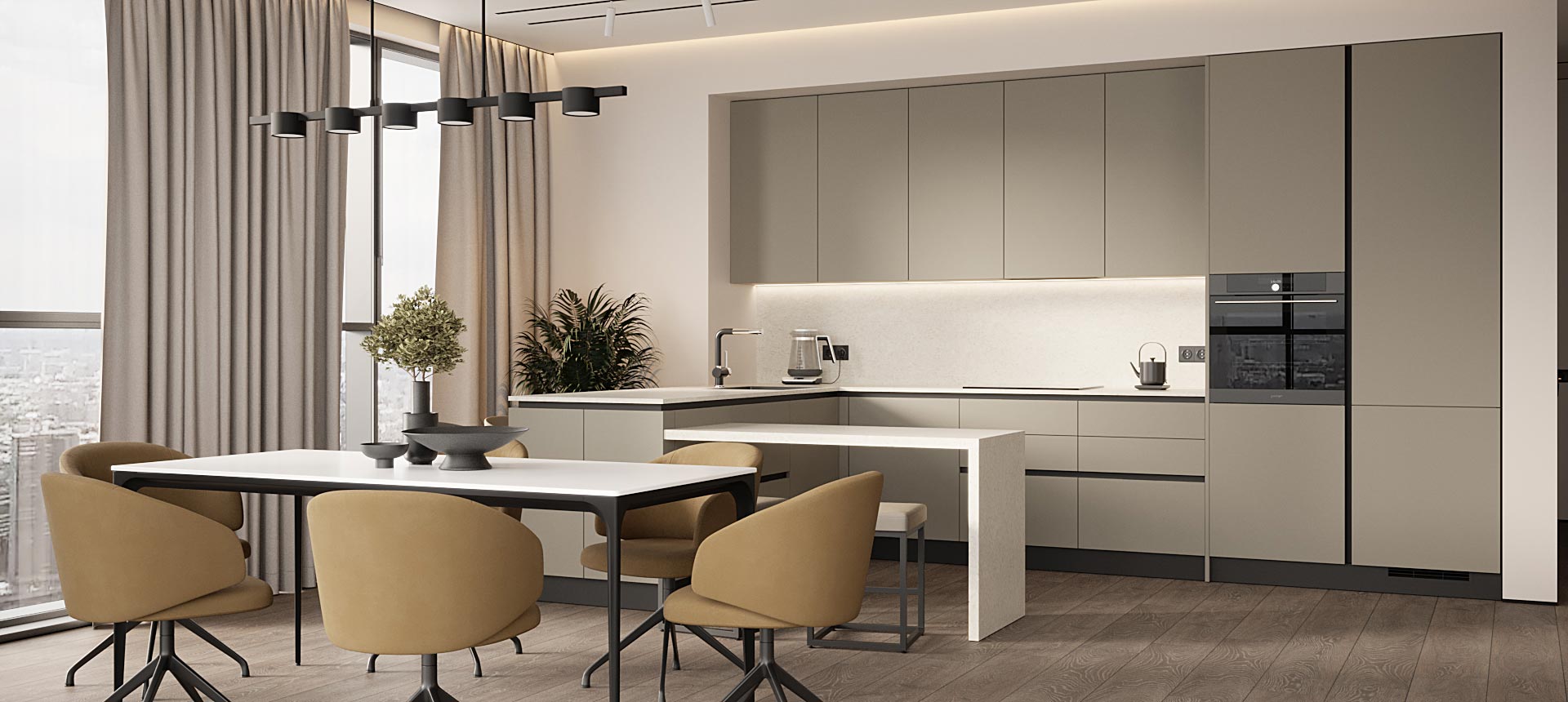 Пепельный Аметист матовый