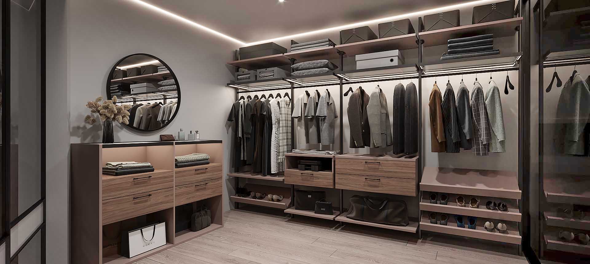 Орех Карини белёный / Розовый кварц матовый 