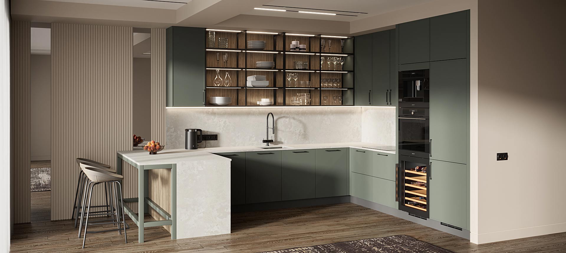 эмаль цвет NCS S 6502-G / Сумрачный&nbsp;Нефрит&nbsp;матовый&nbsp;