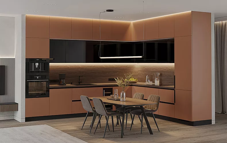 Фасады МДФ в эмали