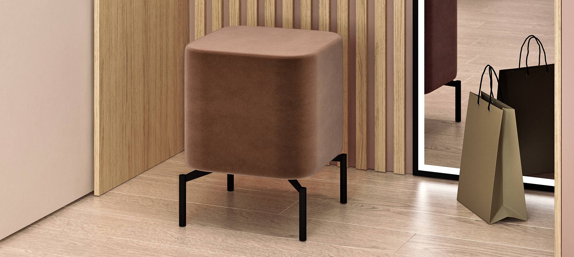  велюр Verona цвет 74 Dark Brown