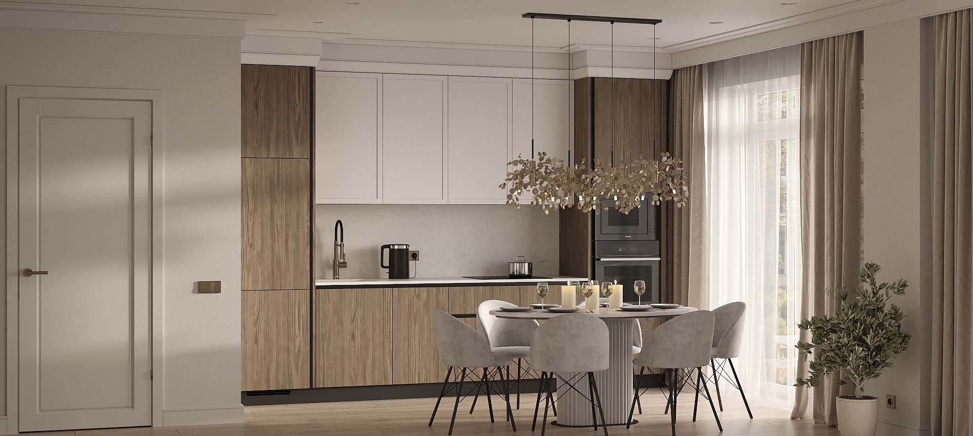 Орех Калифорния / эмаль цвет NCS S 1002-R50B 