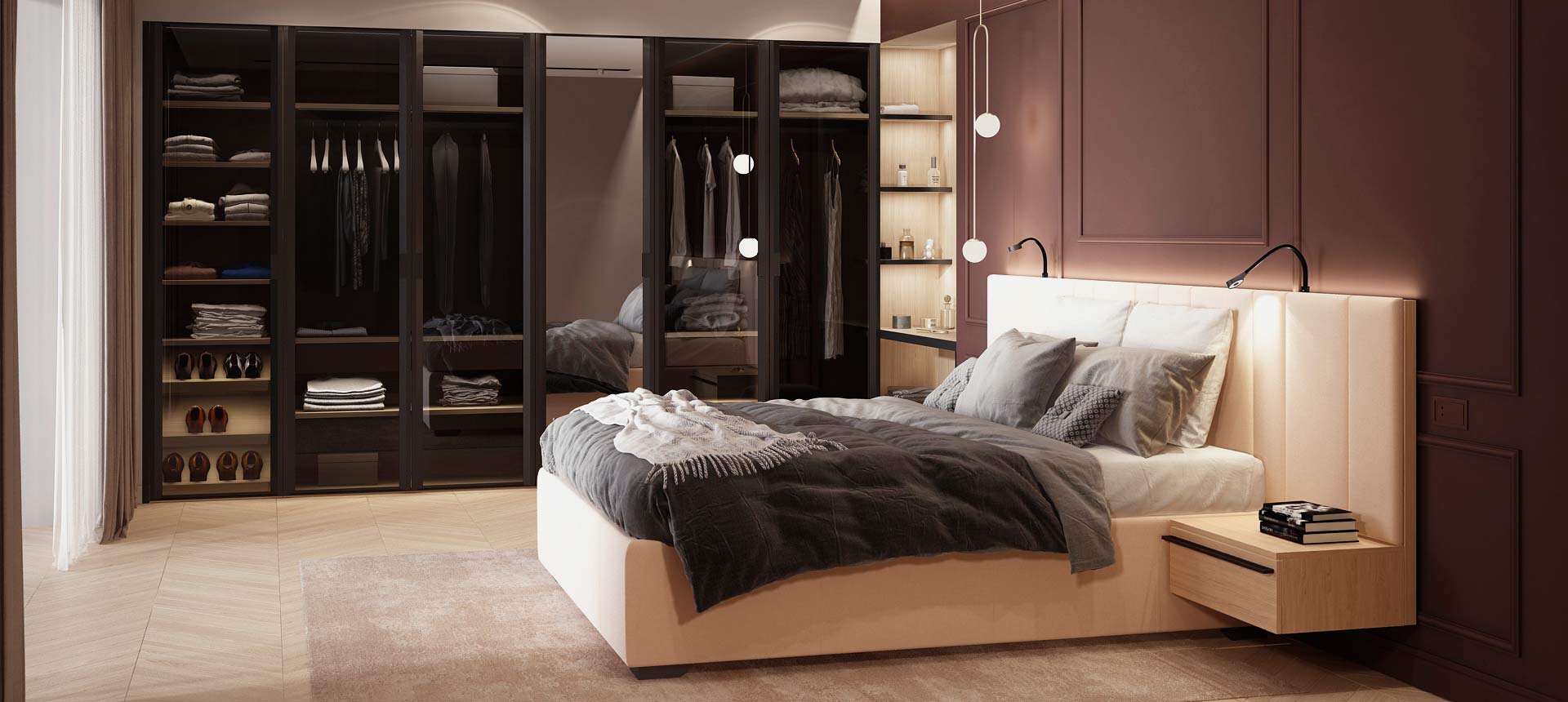 Дуб Винченца / микровелюр Zenit цвет 11 