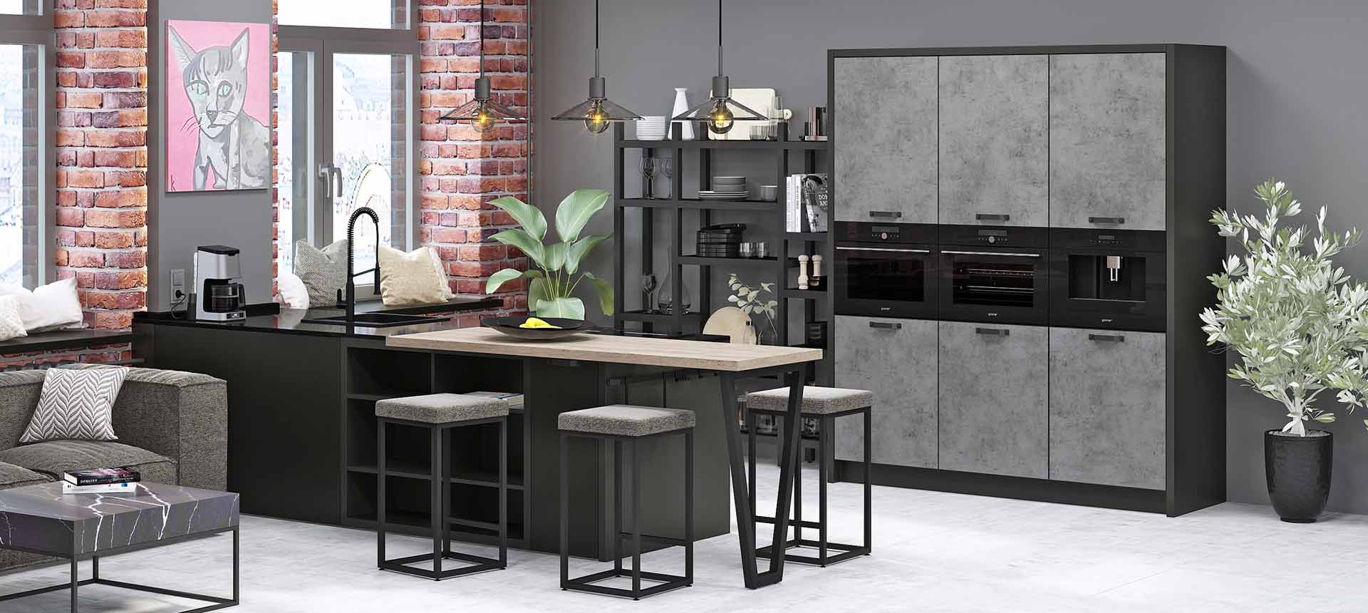 Бетон Чикаго светло-серый