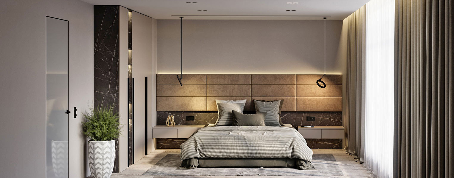 Шкаф распашной в спальню - фото No 1