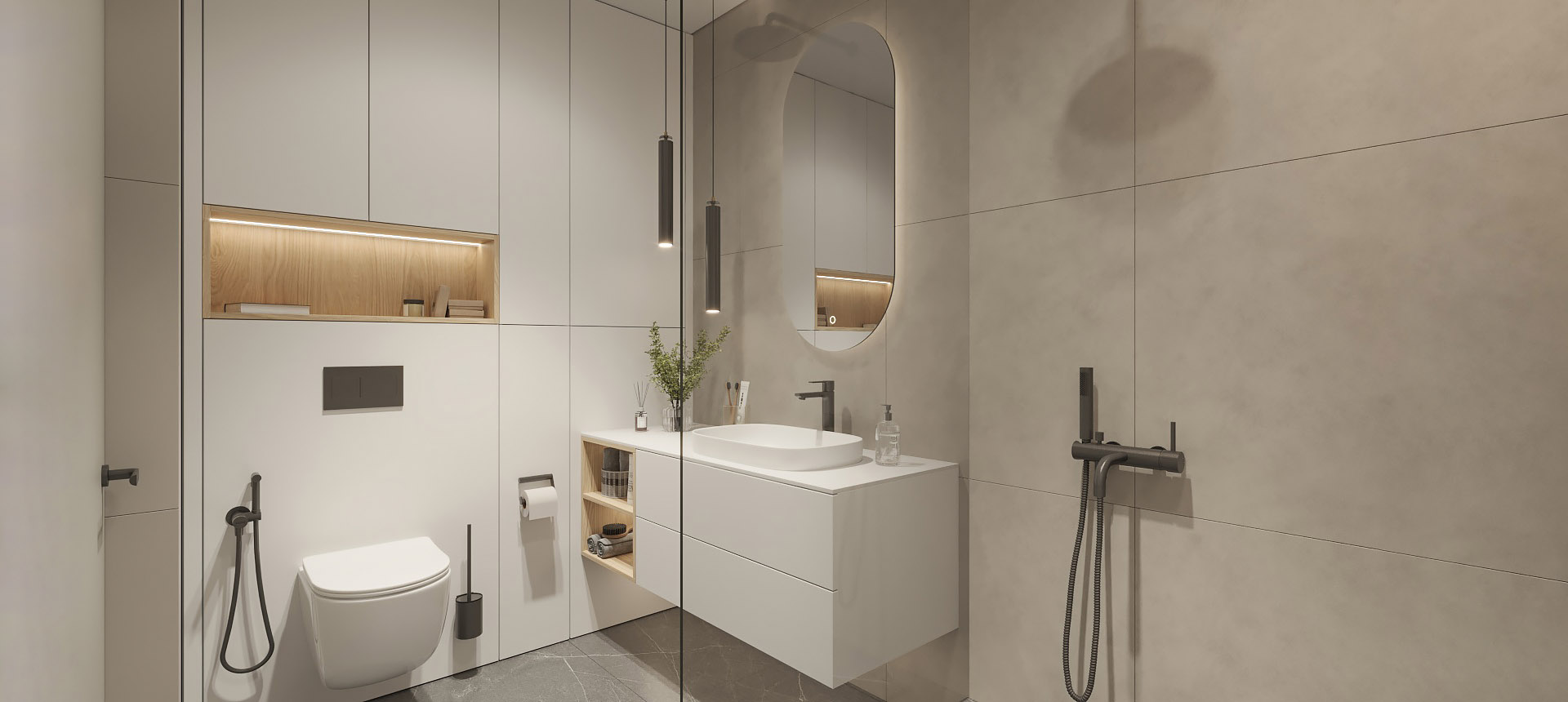 Белый премиум / Дуб Каселла светлый 