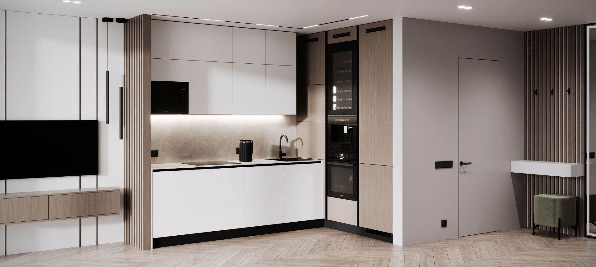 Белый / Орех Грецкий 