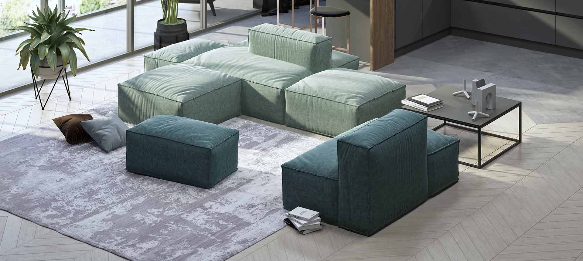 микровелюр MARINO цвет 23 / цвет 26 