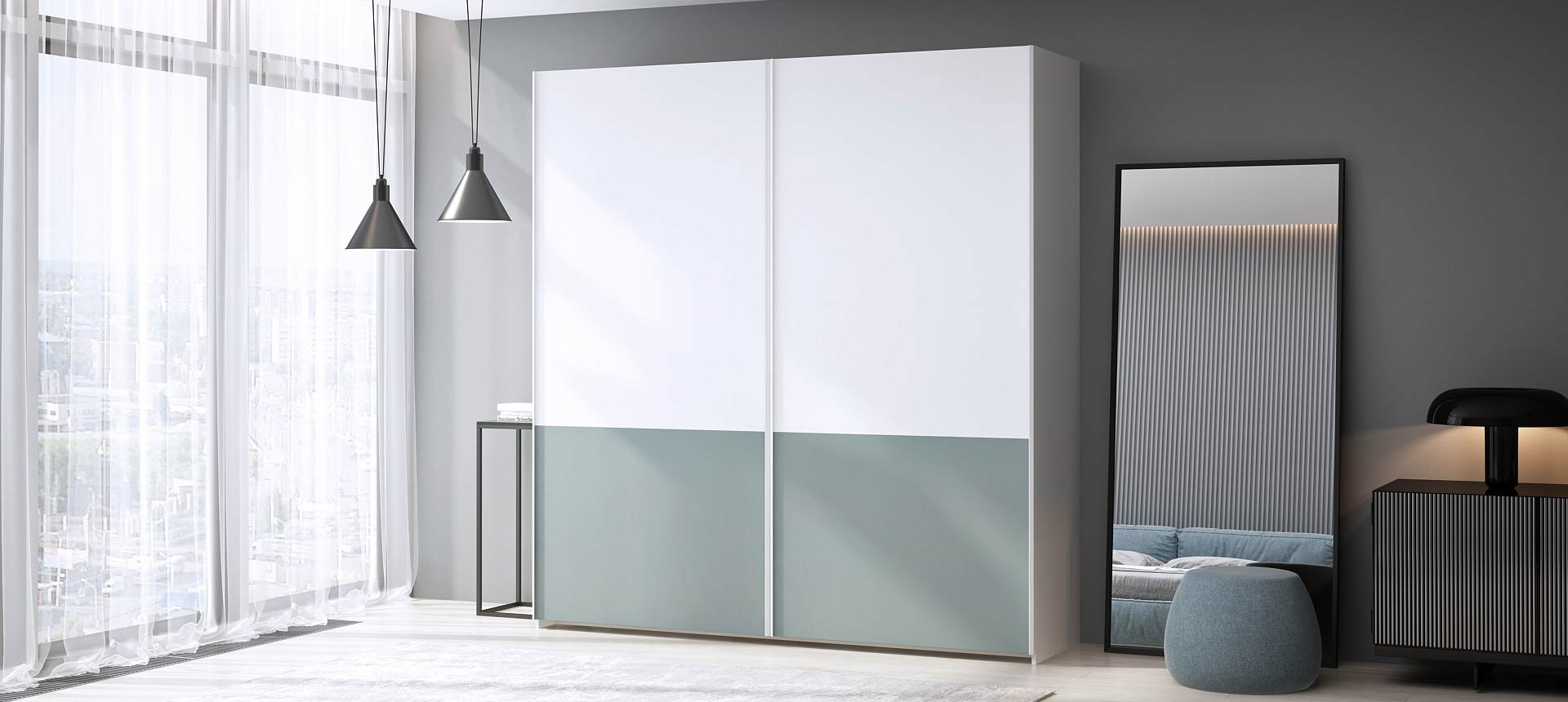 Белый / Зелёный Фьорд 