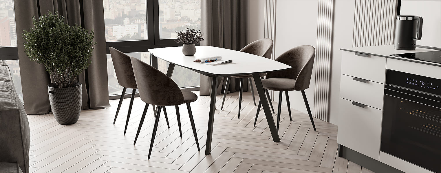 Кухонный стол-трансформер Орбита - фото No 1