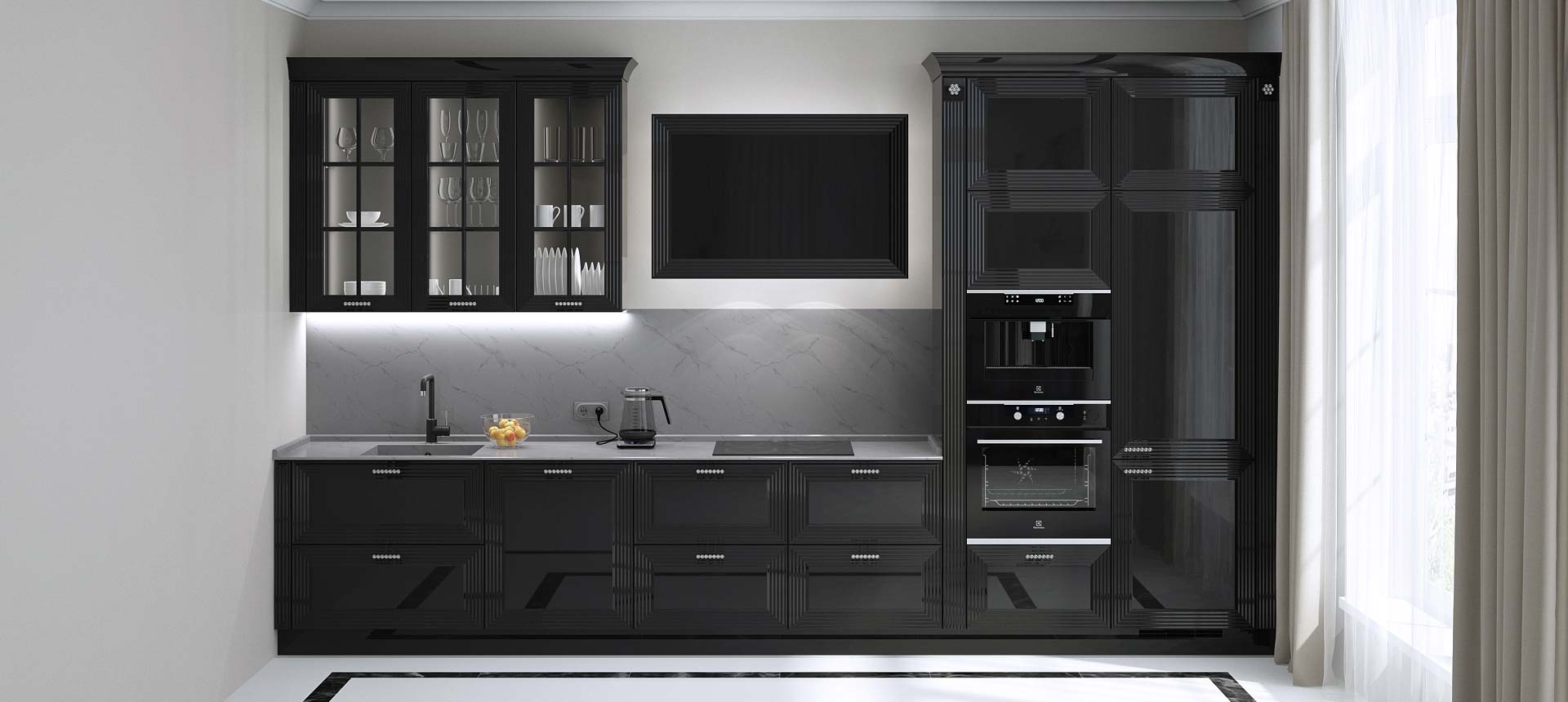 эмаль глянец цвет Чёрный