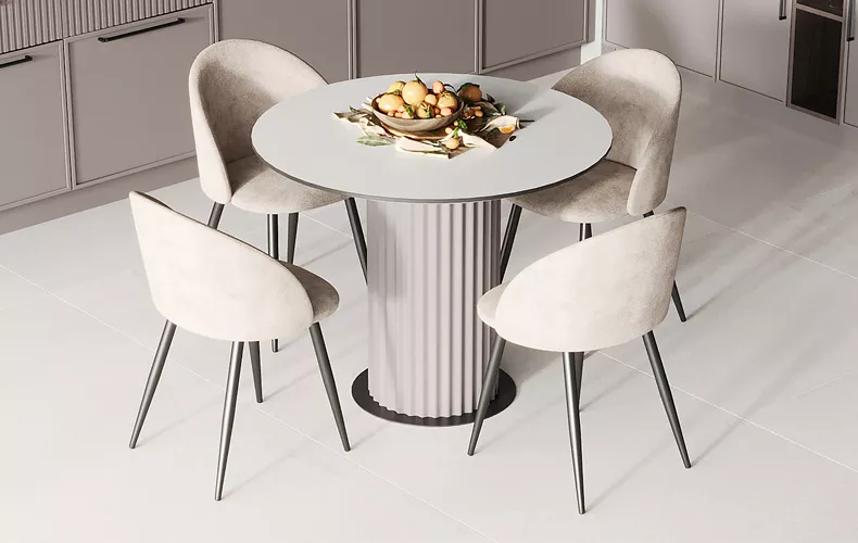 Кухонный стол Руже круглый