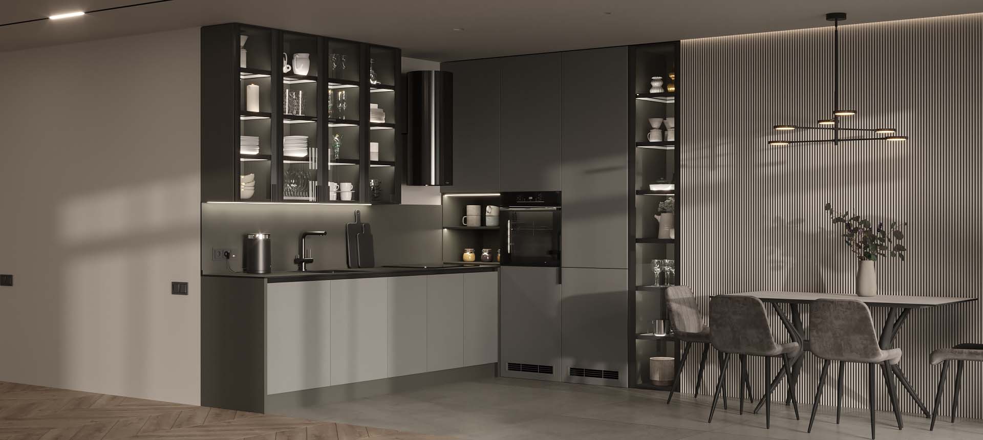 Дымчатый Агат матовый