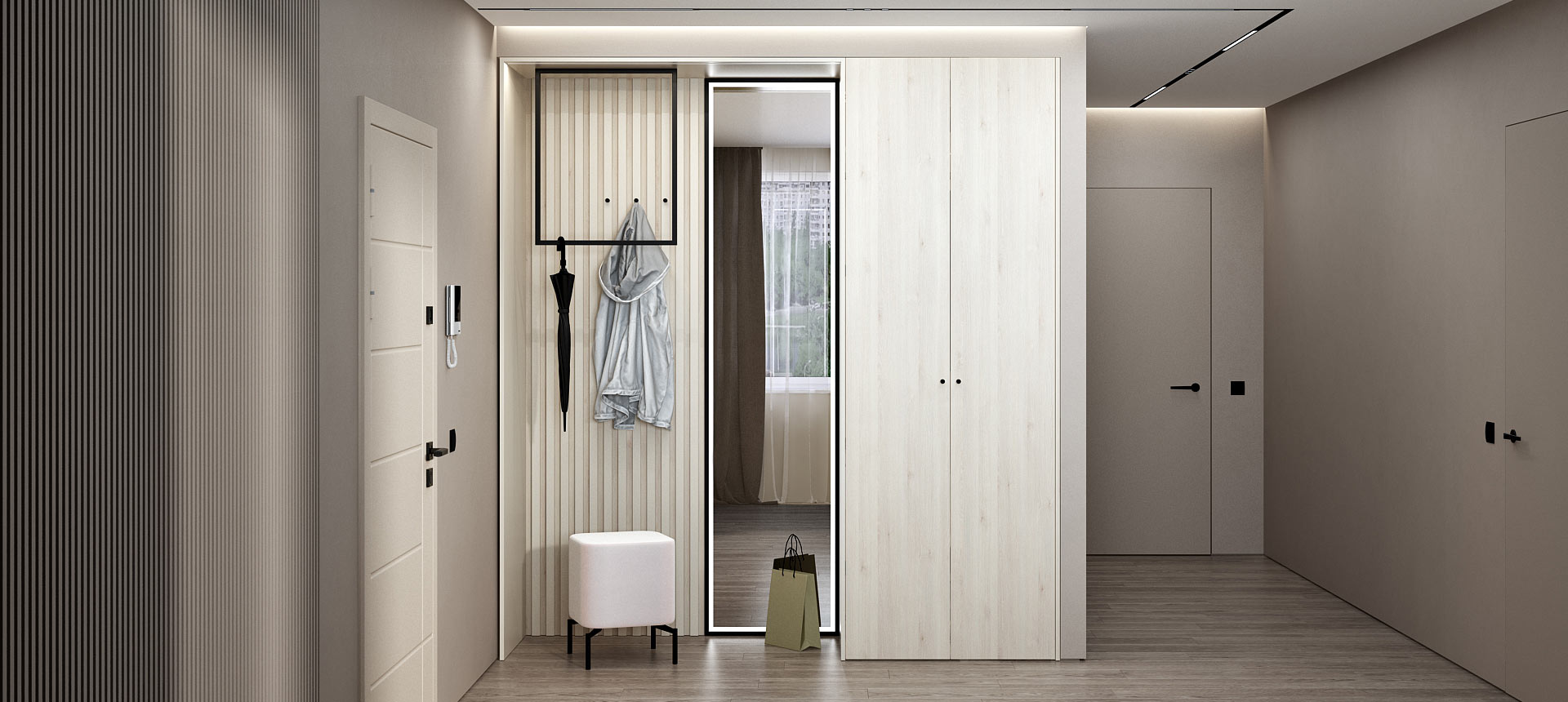 Сосна Аланд / эмаль глянец NCS S 1502-Y50R 