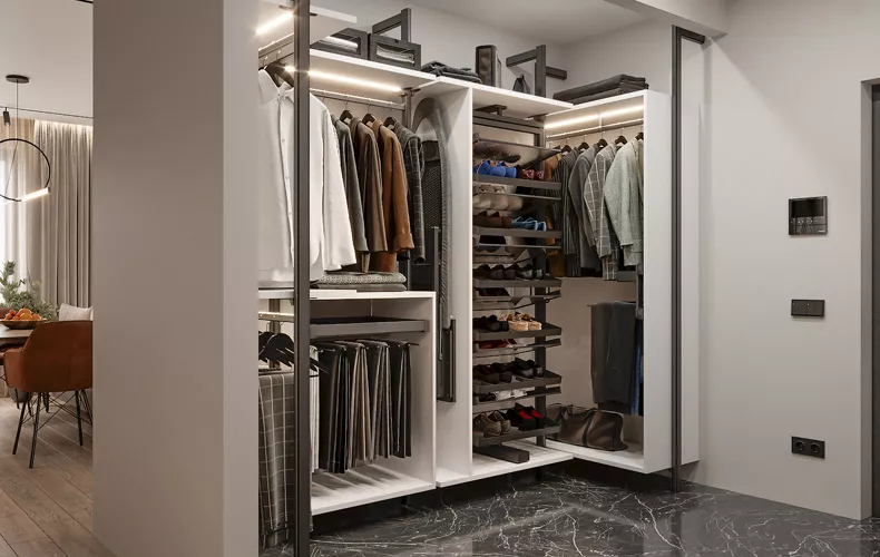 Гардеробная комната 19