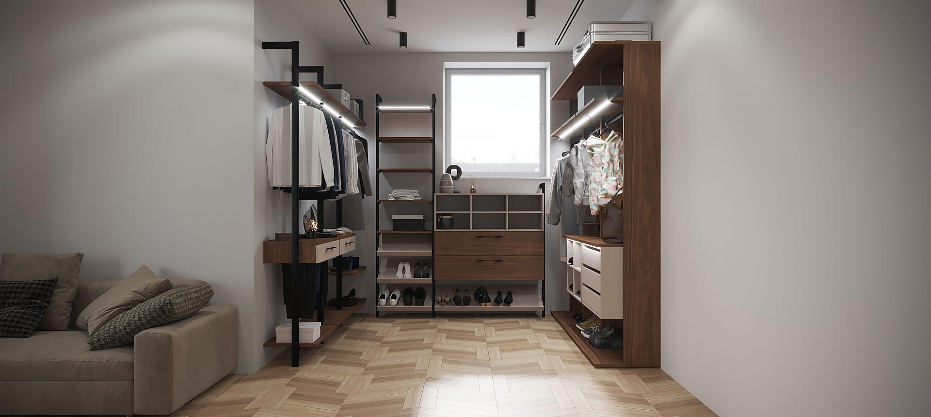 Орех Линкольн / Кашемир&nbsp;серый&nbsp;