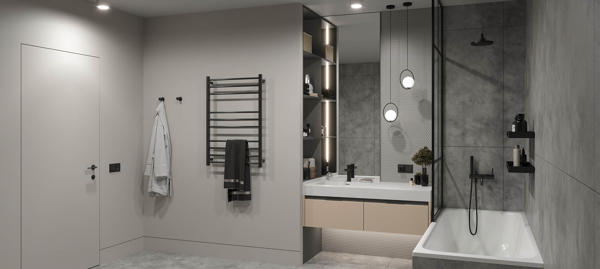 Кашемир серый / Дымчатый&nbsp;Агат&nbsp;