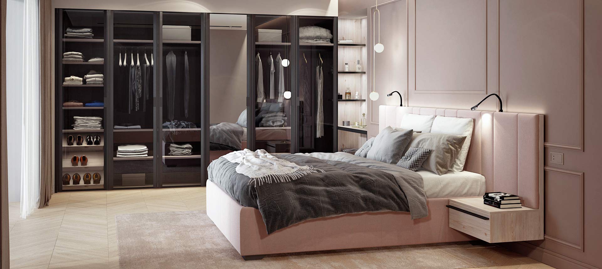 Сосна Аланд / микровелюр Zenit цвет 145 