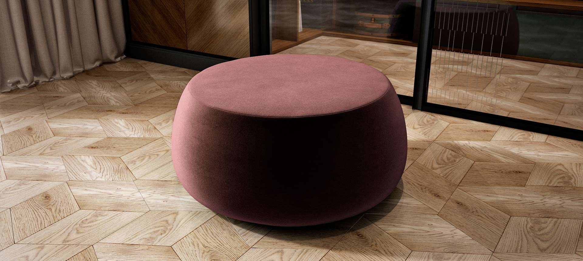 велюр Verona цвет 64 Brown