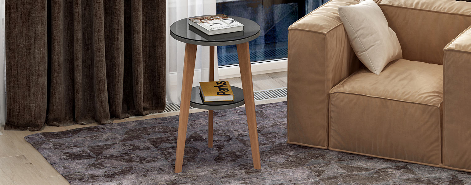 Декоративный столик двухуровневый - фото No 2