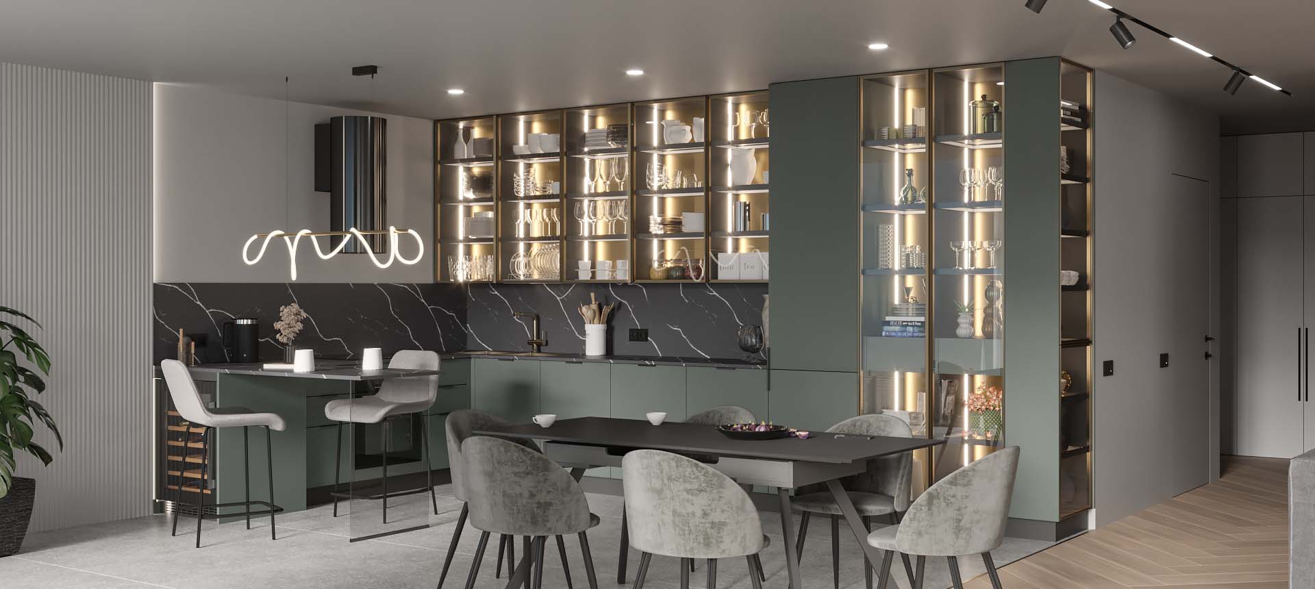 Сумрачный нефрит матовый