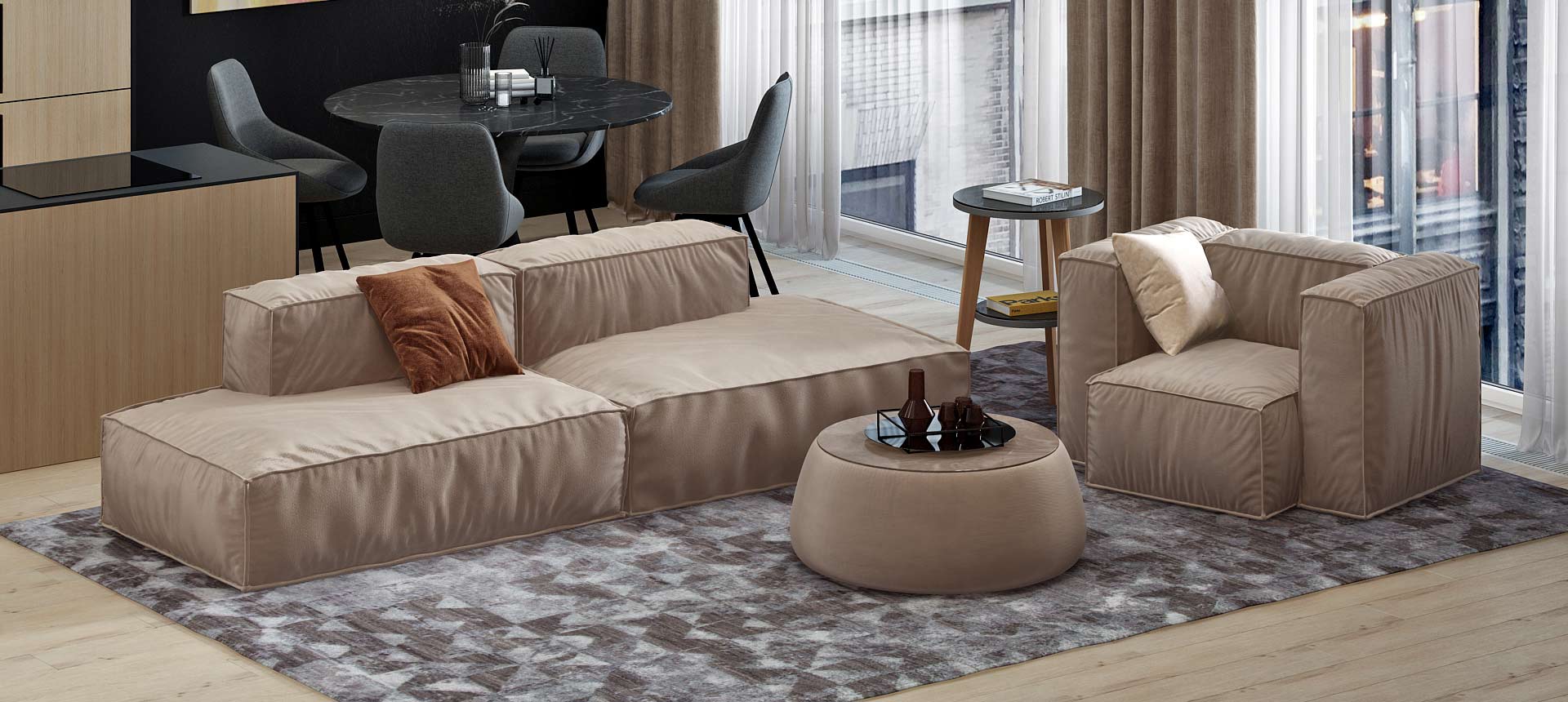 микровелюр Zenit цвет 11