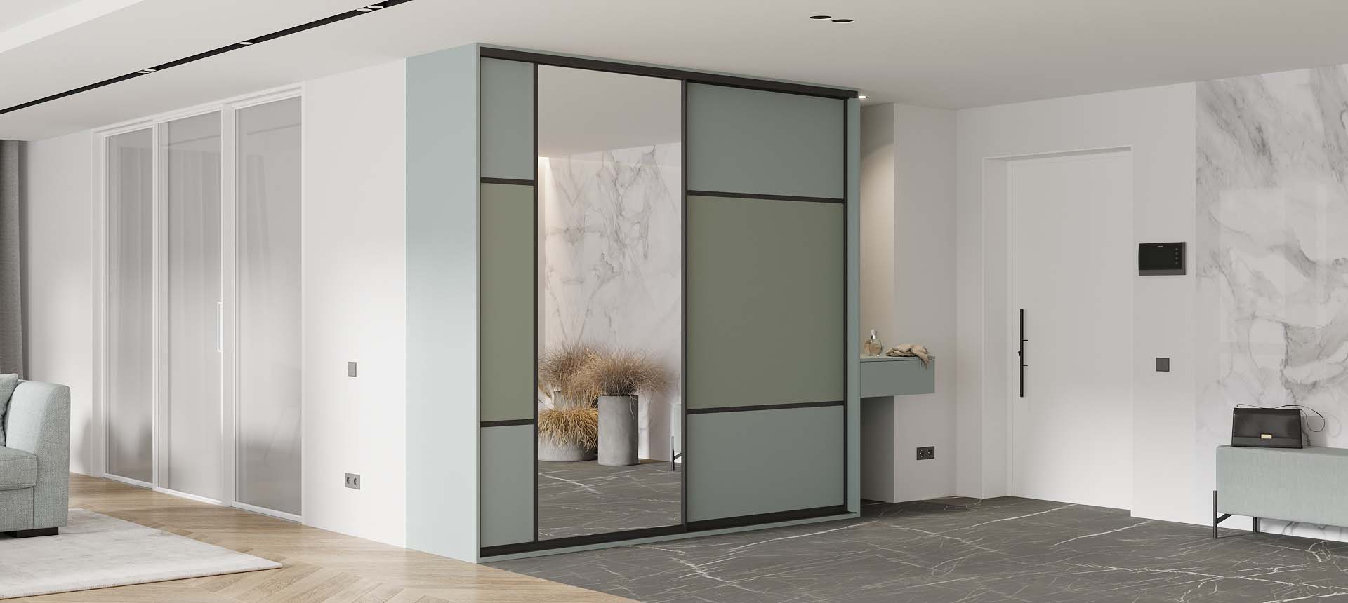 Зелёный фьорд / Matelac цвет Зеленый Шалфей 