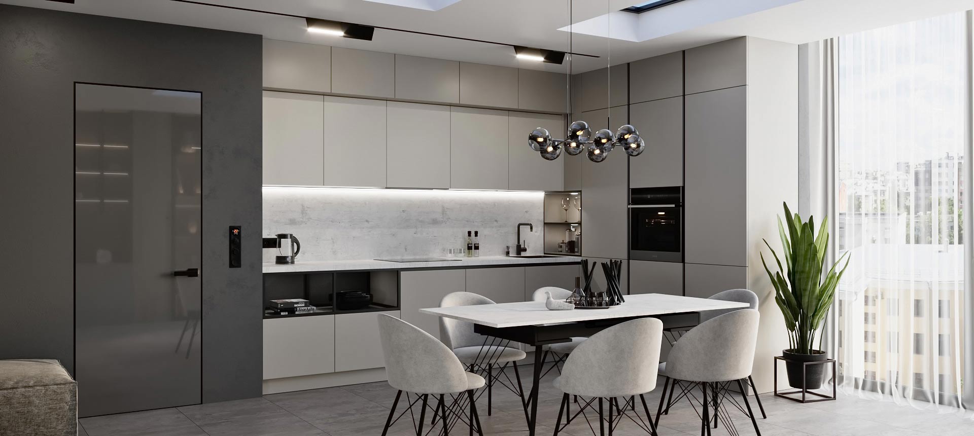 Тёмно-серый / Светло-серый&nbsp;