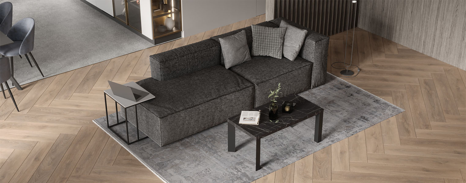 Модульный диван Уно в кухню-гостиную - фото No 4