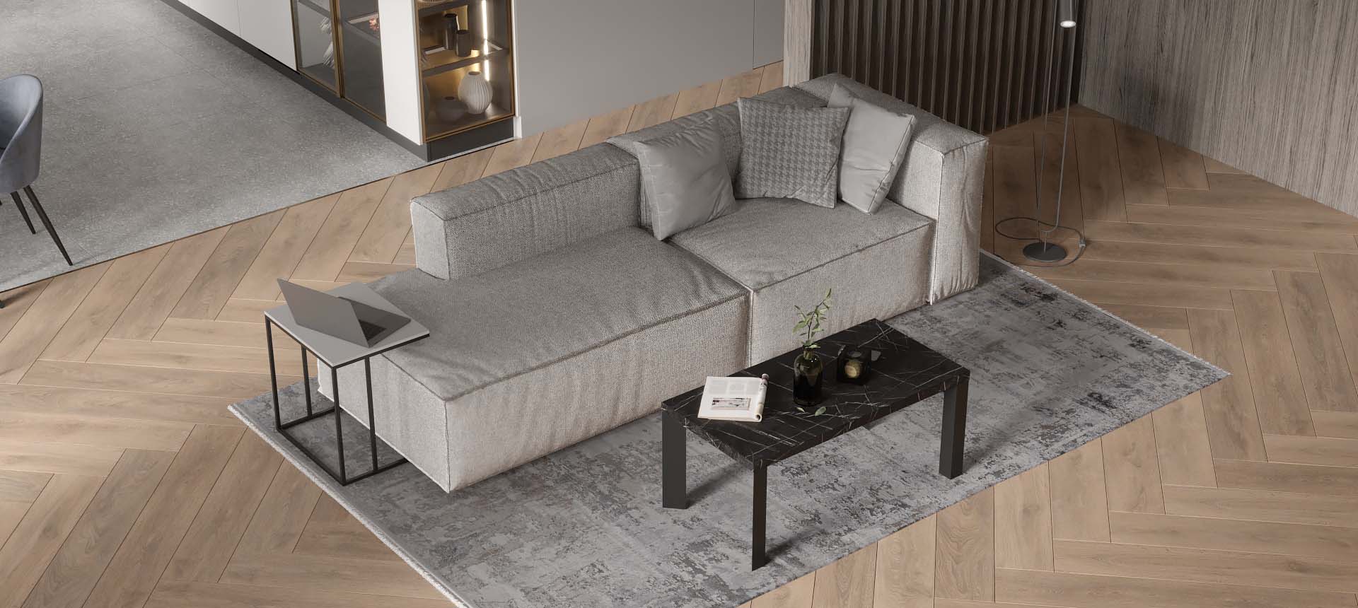 велюр Verona цвет Light Grey