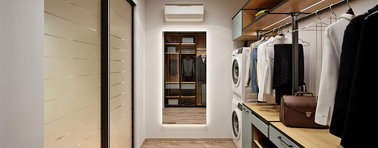 Прачечная в гардеробной 2 - фото No 1