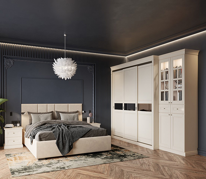 Мебель для спальни серии Лилия