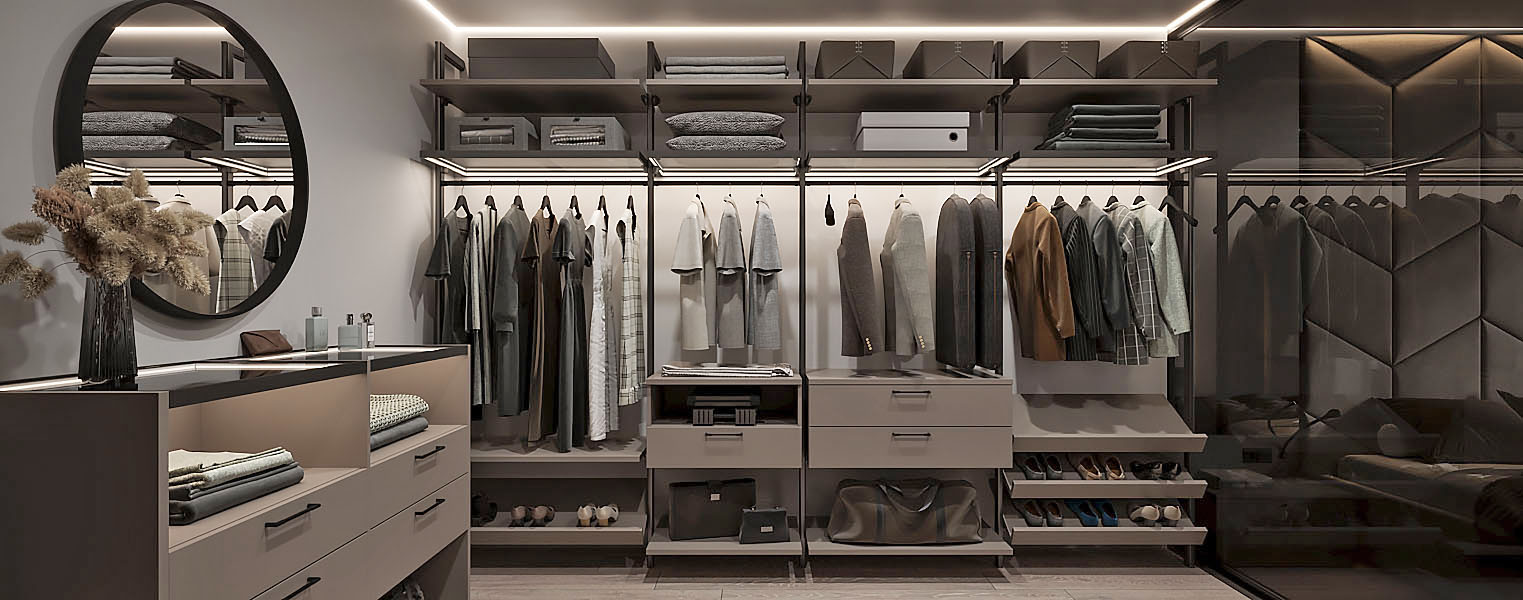 Гардеробная комната 16 - фото No 1