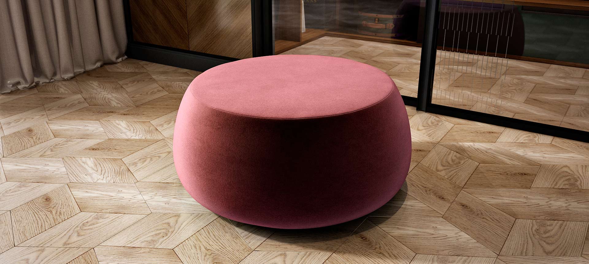 микровелюр NEWTONE цвет Wine