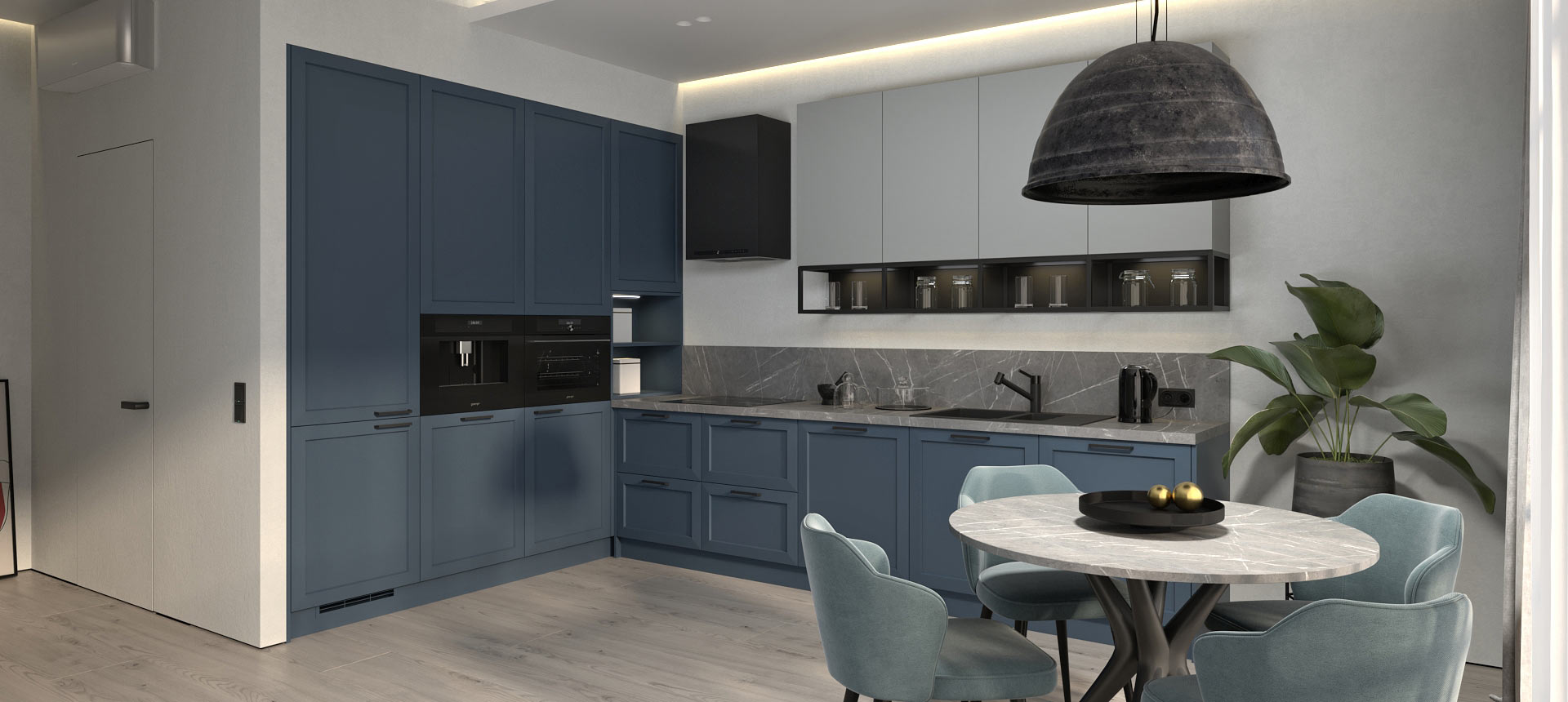 эмаль цвет NCS S 7010-R70B / Стальной&nbsp;графит&nbsp;матовый&nbsp;