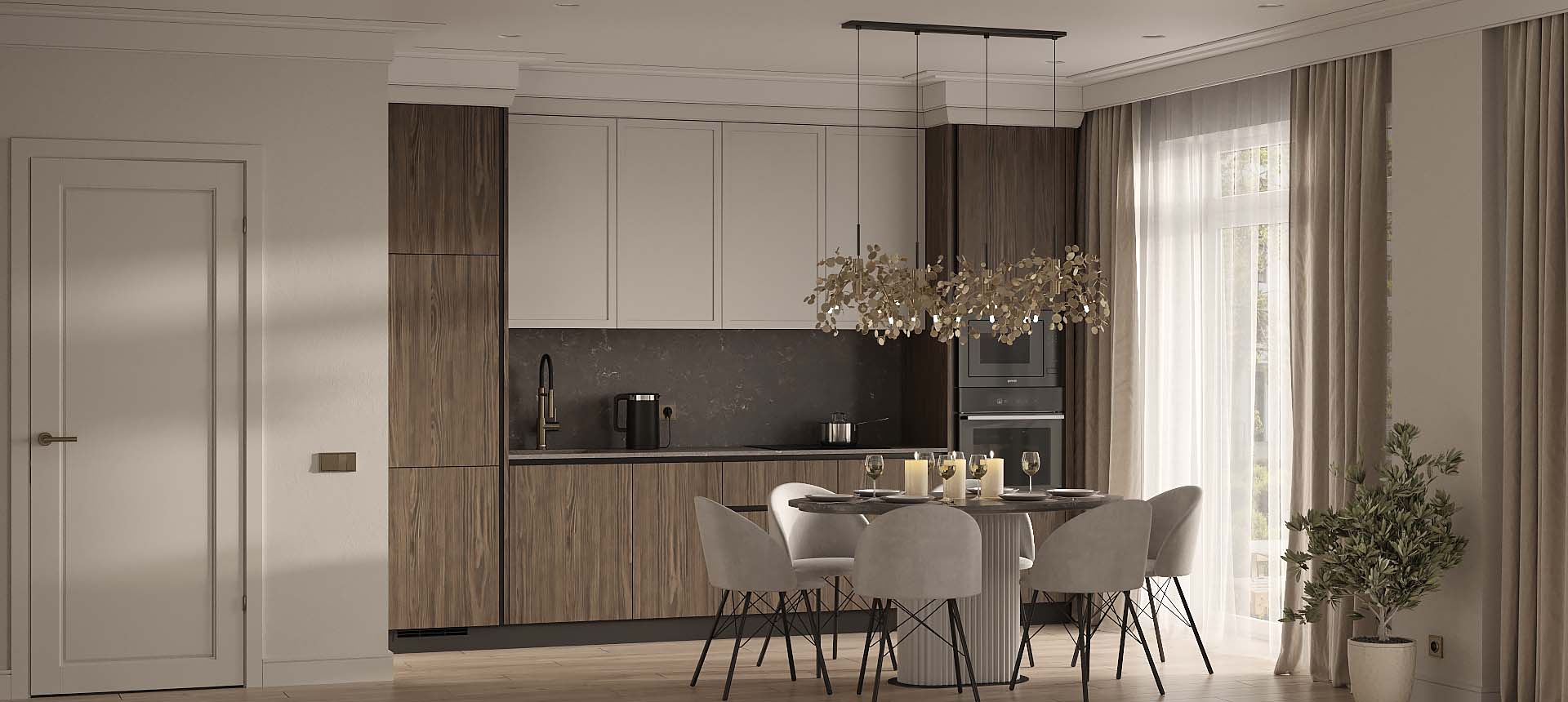 Орех грецкий / эмаль цвет NCS S 1002-R50B 