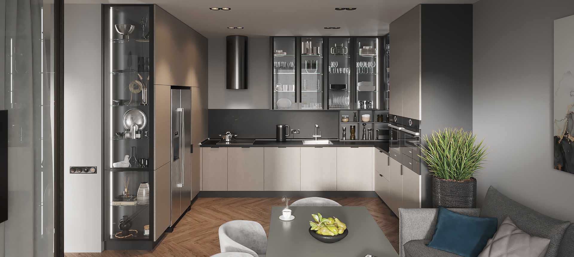 Альпака / Космос&nbsp;серый&nbsp;