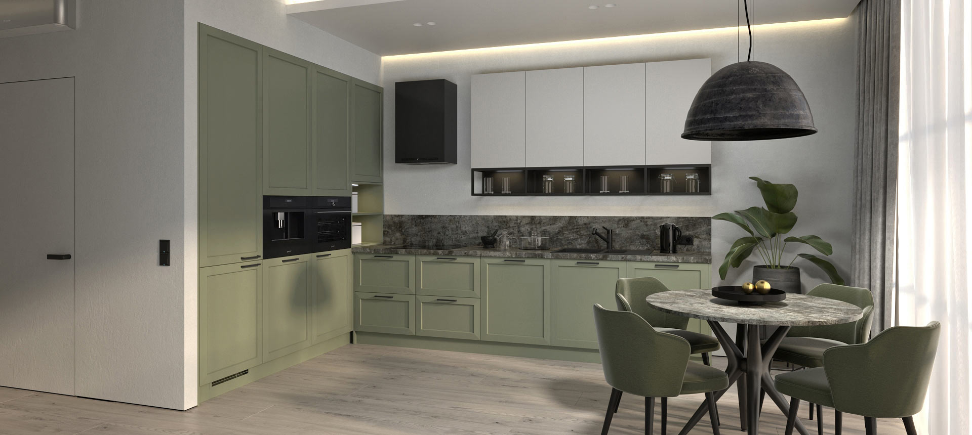 эмаль цвет NSC S 3020-G30Y / Горный&nbsp;хрусталь&nbsp;матовый&nbsp;