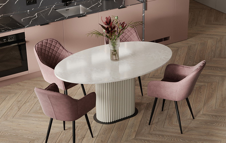 Кухонный стол Руже овальный