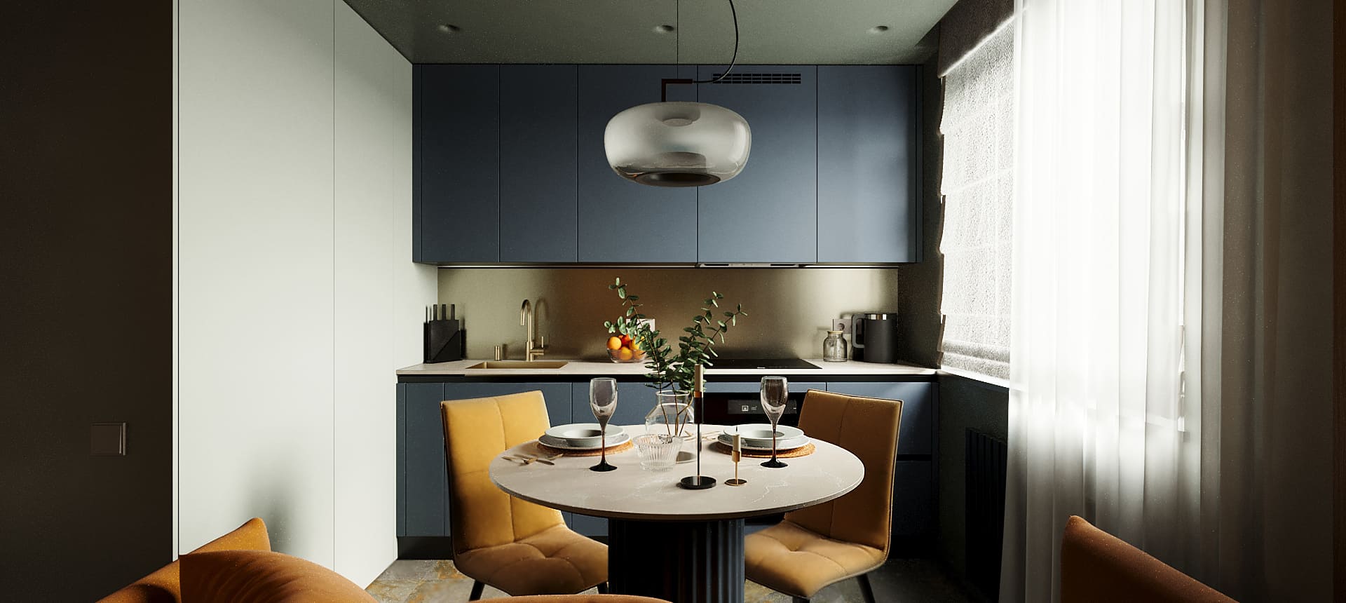 Аквамарин матовый