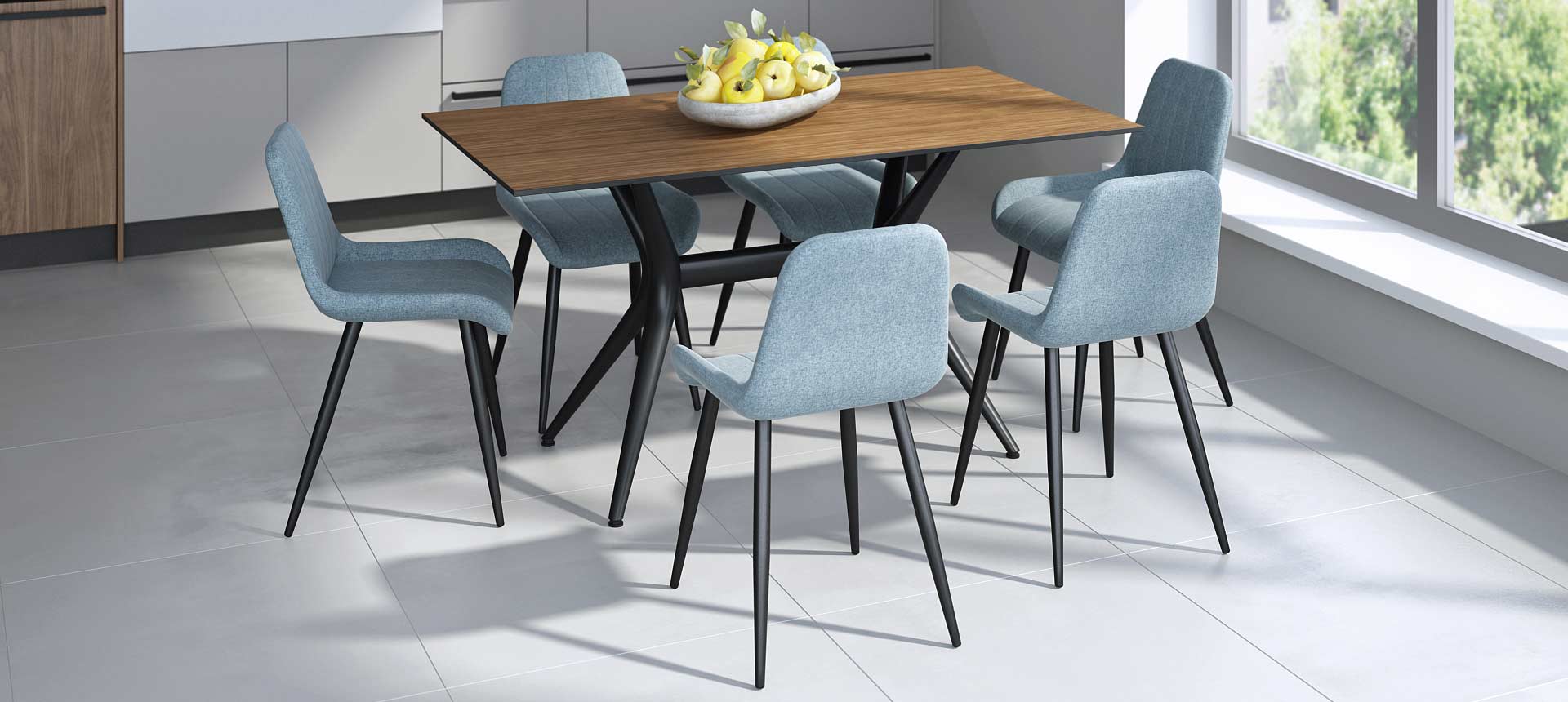 микровелюр NEWTONE цвет Aqua blue