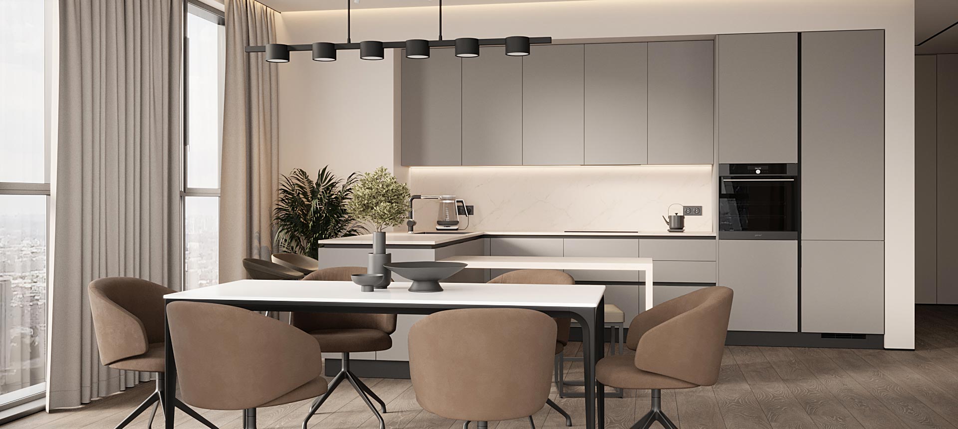 Тёмно-серый