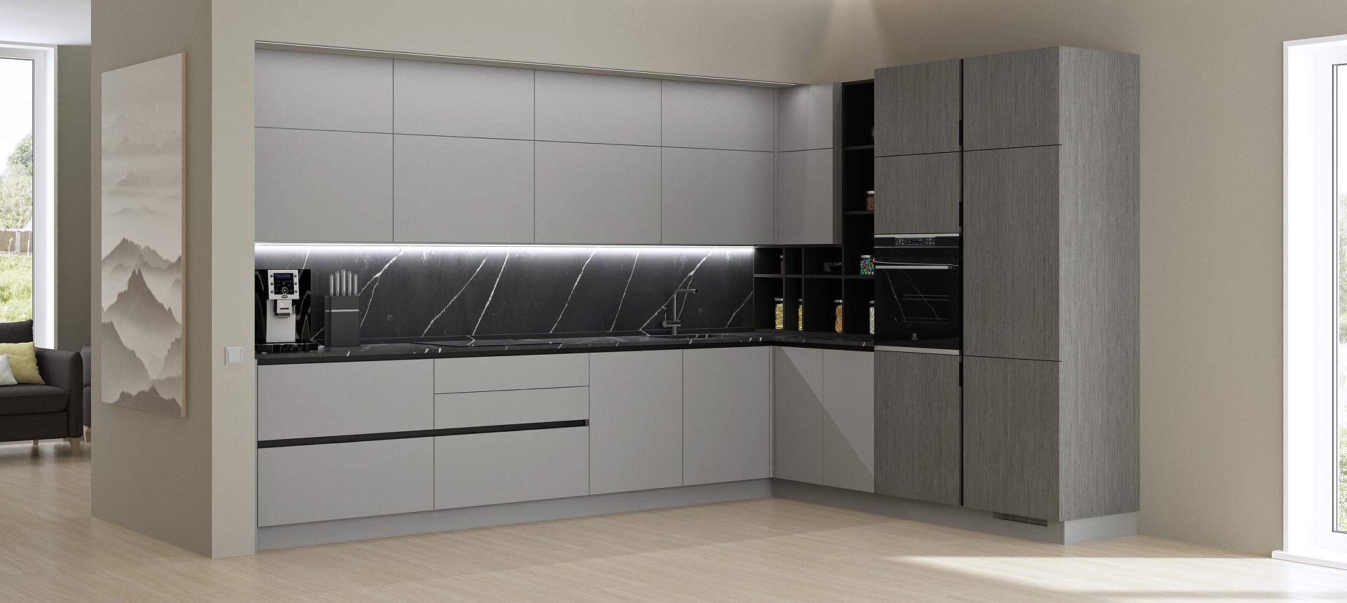 эмаль цвет NCS S 1002-R50B / Дуб Титановый 