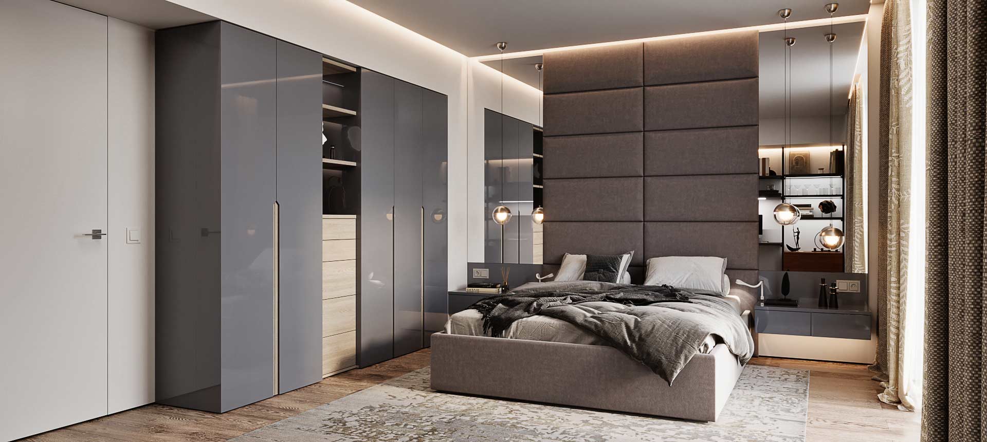 Микровелюр Marino 8 / Эмаль&nbsp;цвет&nbsp;RAL&nbsp;7024&nbsp;