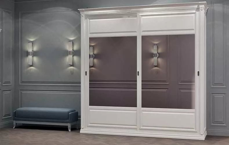 Белый шкаф-купе...